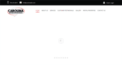 Desktop Screenshot of carolinacustomhomes.com